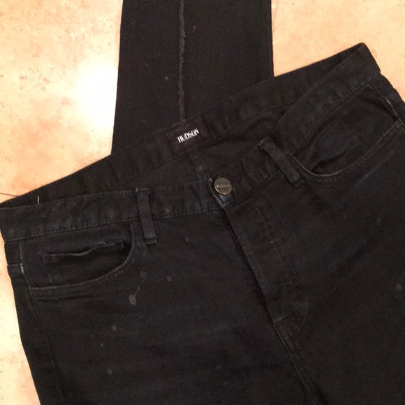 Hudson Jeans Denim - Hudson Black Denim Skinney Sexy Seemed Jean Sz 30